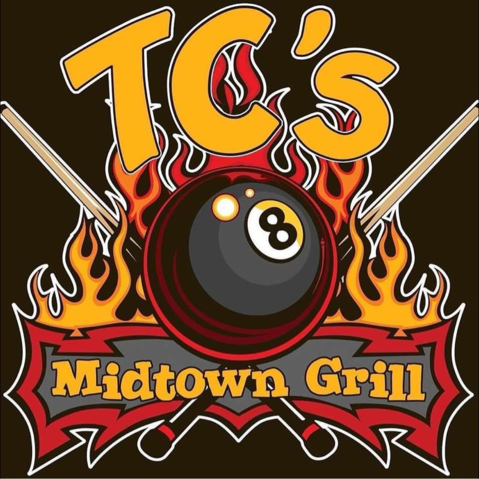 TC's Midtown Grill pool hall exterior/interior